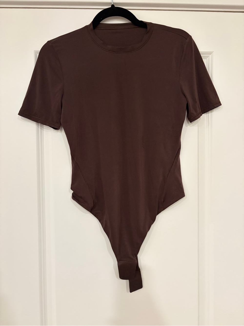 lululemon athletica Short-Sleeve Bodysuit in Brown